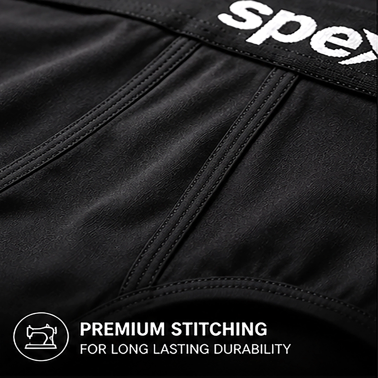 spex men's premium brief underwear | snug fit, full support & all day comfort | soft stretch fabric (black) spex men's premium brief underwear | snug fit, full support & all day comfort | soft stretch fabric (black)