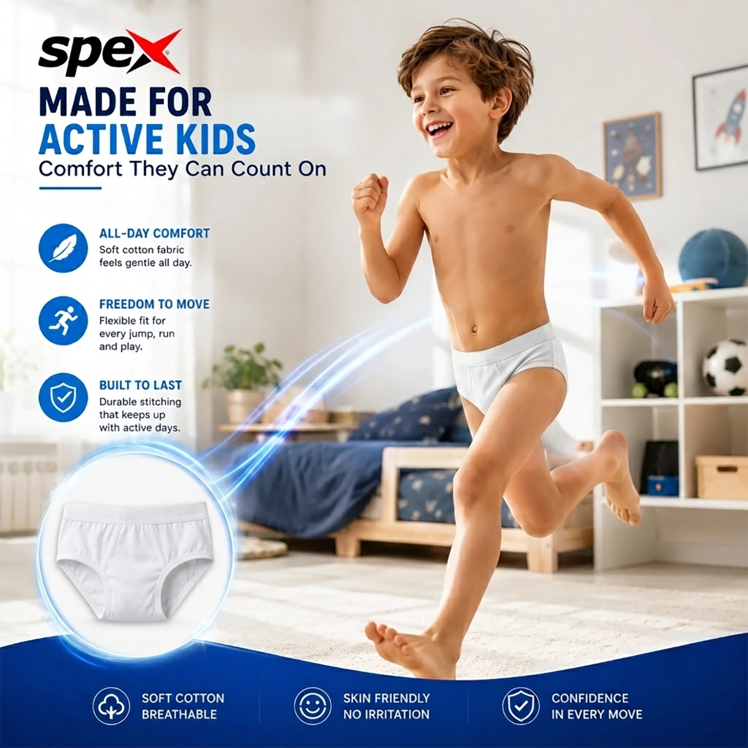 spex premium kids brief (black) – soft cotton comfort for everyday wear (copy) spex premium kids brief (black) – soft cotton comfort for everyday wear (copy)