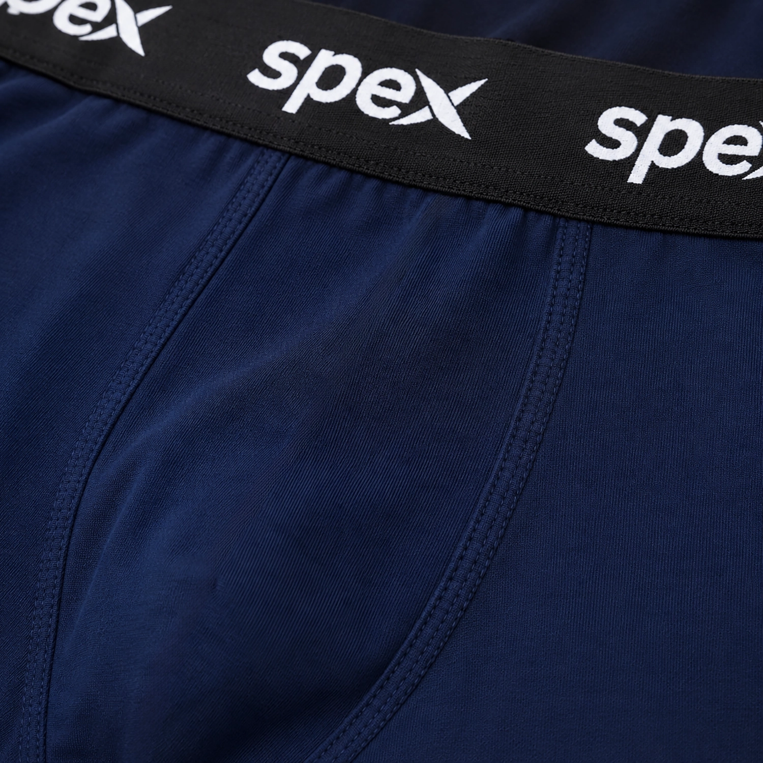 spex men's premium navy blue boxer briefs – soft breathable cotton blend underwear spex men's premium navy blue boxer briefs – soft breathable cotton blend underwear