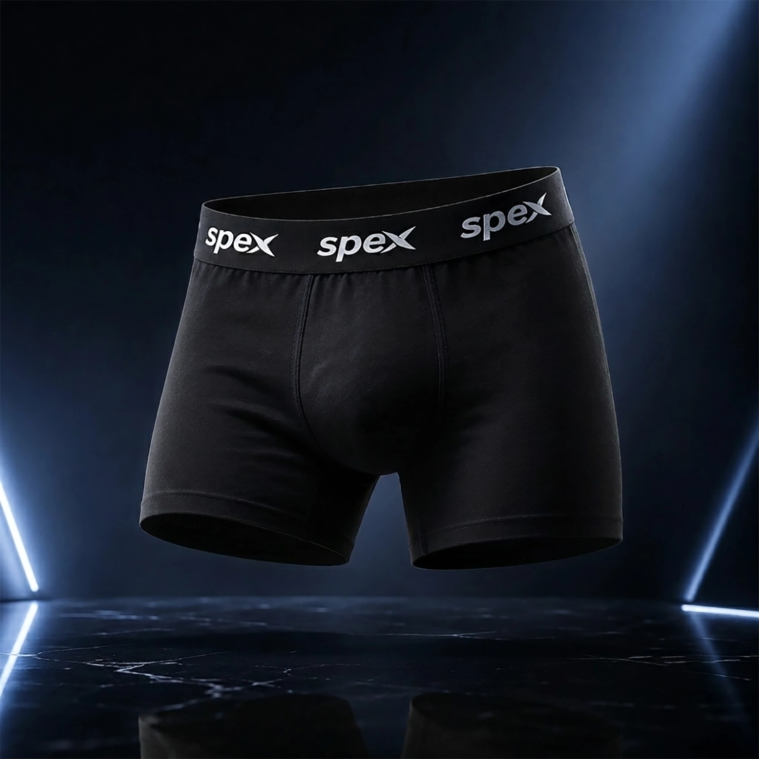 spex men’s premium white boxer | soft breathable cotton blend underwear (black) spex men’s premium white boxer | soft breathable cotton blend underwear (black)