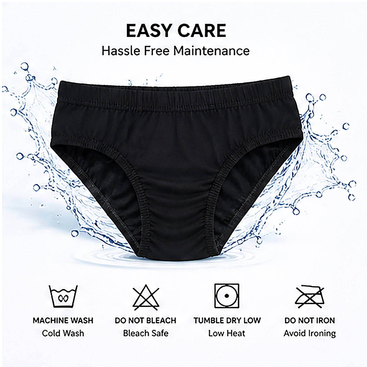 spex ladies cotton brief – soft & breathable women underwear | comfortable mid rise panty for daily wear (black) spex ladies cotton brief – soft & breathable women underwear | comfortable mid rise panty for daily wear (black)