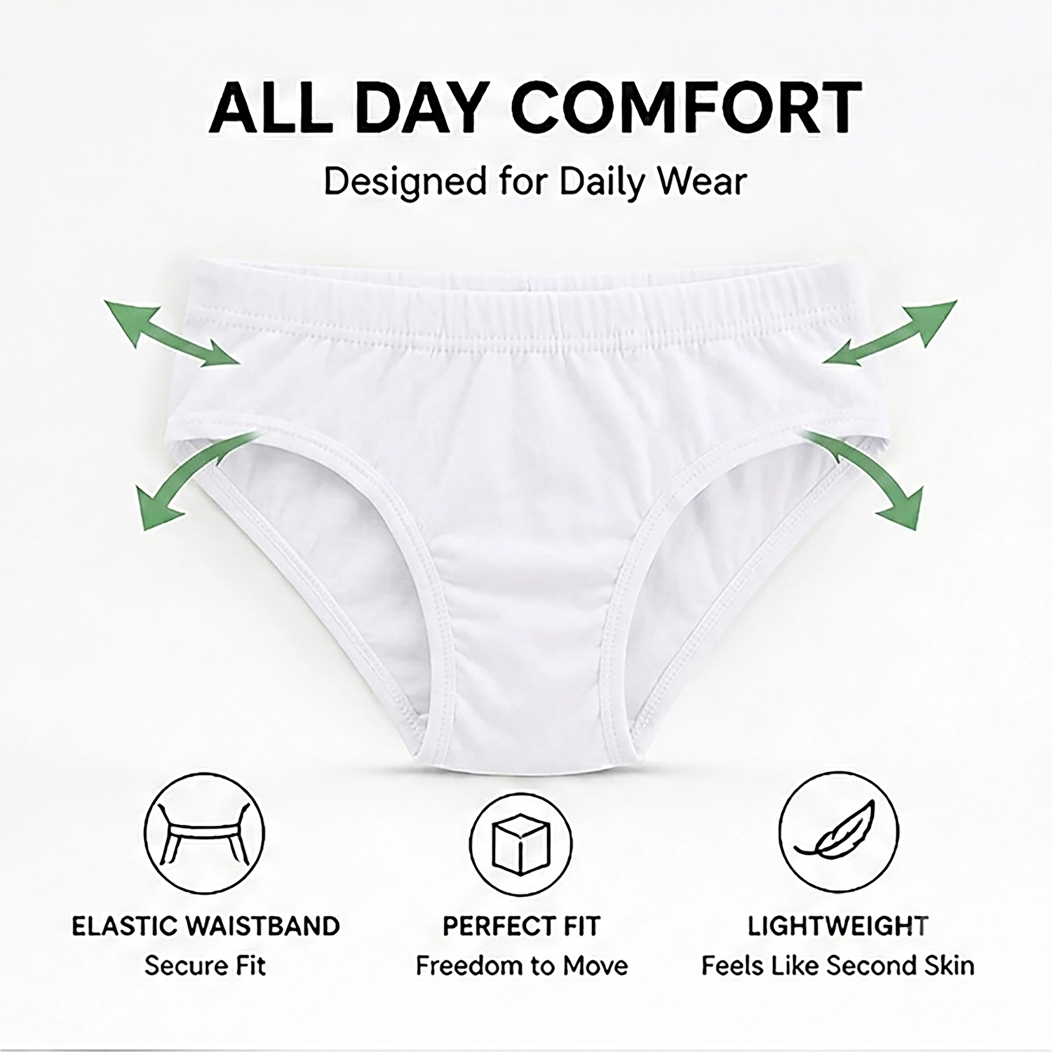 spex ladies cotton brief – soft & breathable women underwear | comfortable mid rise panty for daily wear (white) spex ladies cotton brief – soft & breathable women underwear | comfortable mid rise panty for daily wear (white)