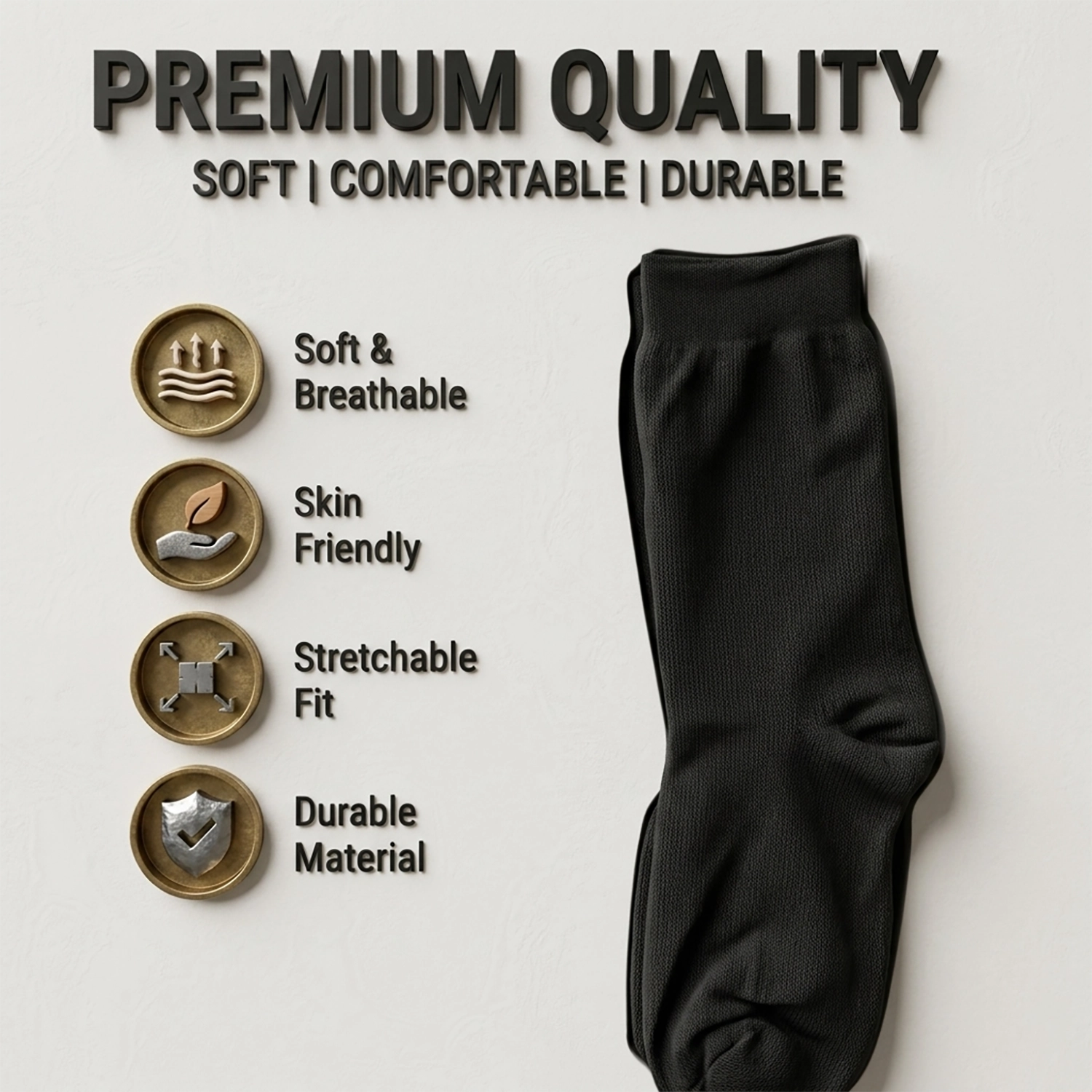 spex premium white crew socks – durable, breathable & long lasting cotton socks for men spex premium white crew socks – durable, breathable & long lasting cotton socks for men